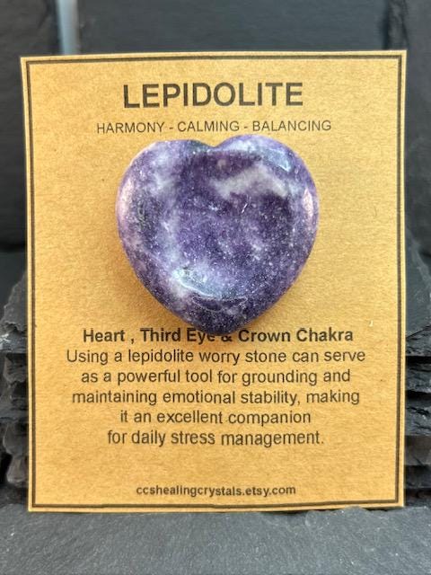 Natural Crystal Heart Worry Stone, Thumb Stone, Meditation Crystal, Palm Stone, Pocket Stone Gift, Smooth Gemstone, Gifts for Student