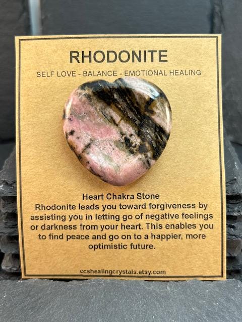 Natural Crystal Heart Worry Stone, Thumb Stone, Meditation Crystal, Palm Stone, Pocket Stone Gift, Smooth Gemstone, Gifts for Student