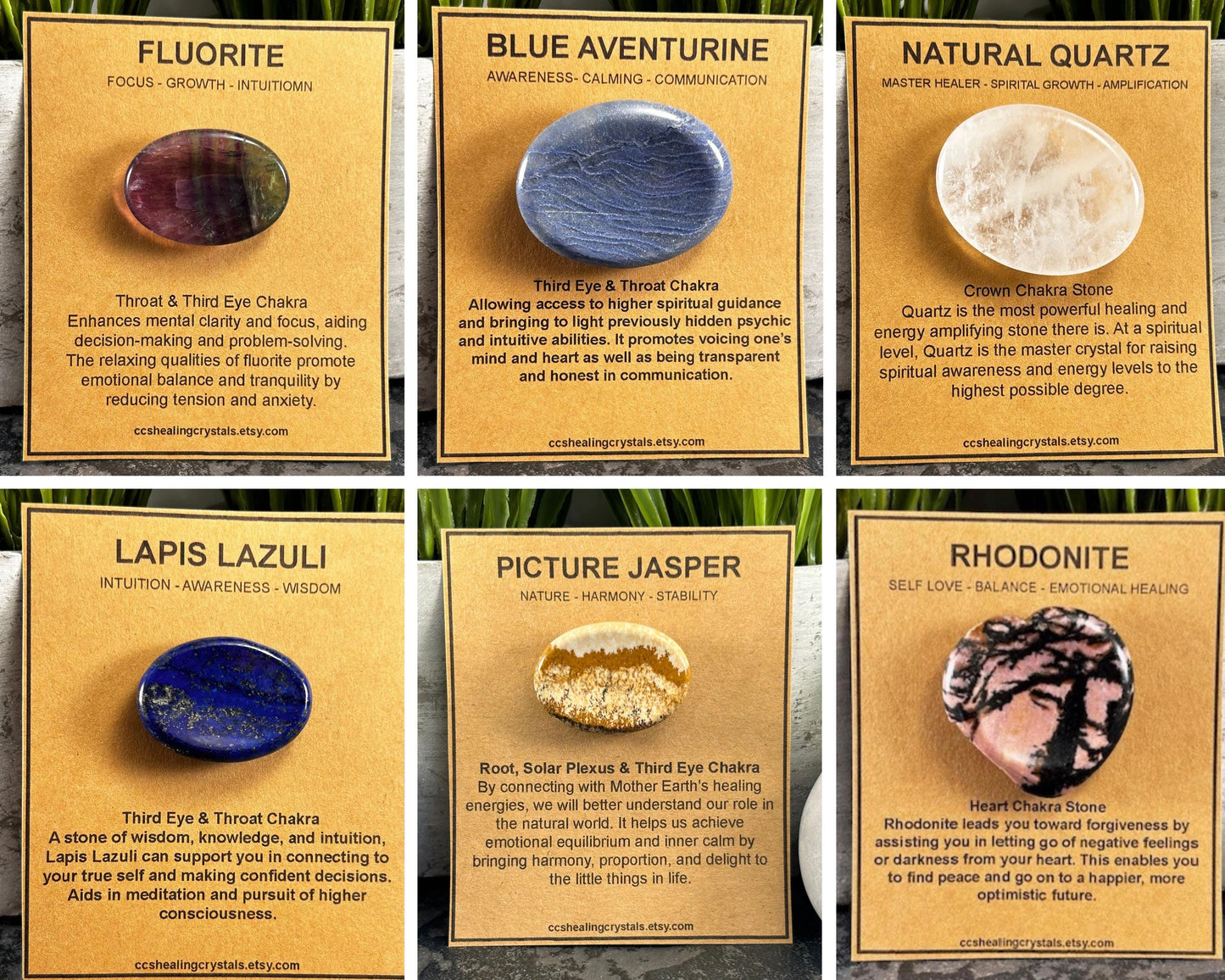 Natural Crystal Worry Stone , Thumb Stone , Meditation Crystal, Palm Stone, Pocket Stone Gift , Smooth Gemstone, Gifts for Friends Him Her