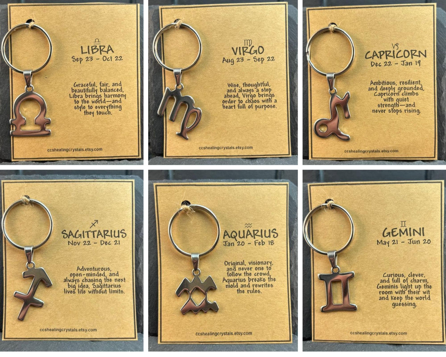 Leo zodiac Keyring Gift for LEO Man Woman Personalized Leo gift for astrology lovers July August Birthday Gift keychain gift for best friend